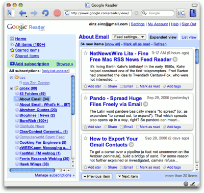 googlereader googlereader