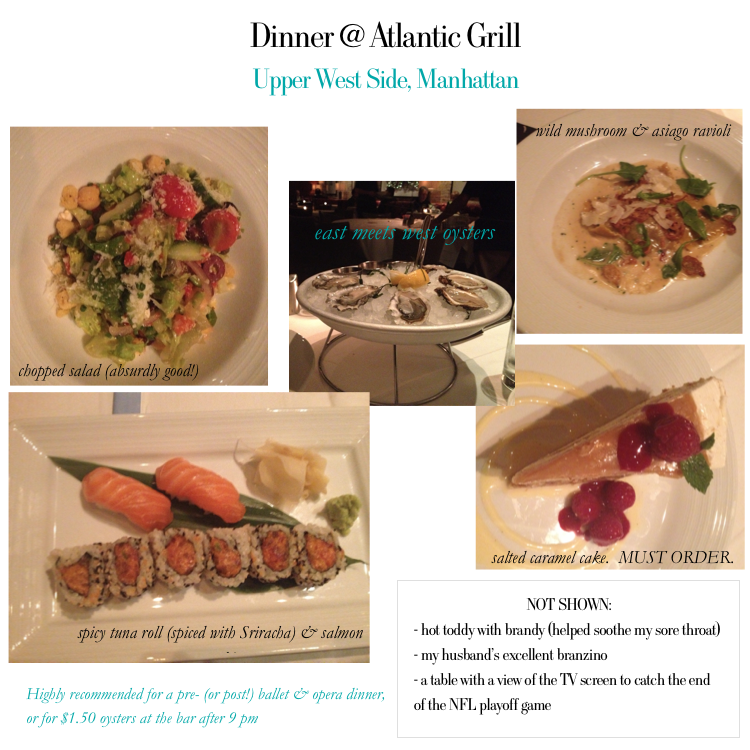 NYC Diary Atlantic Grill