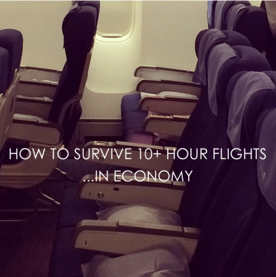 how to survive long flights in coach
