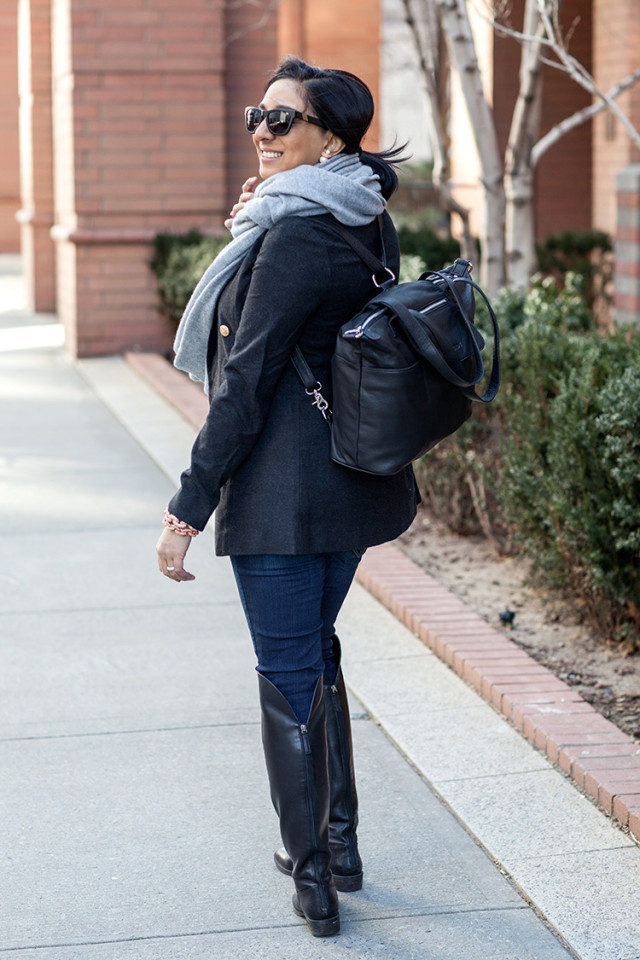 Jetset Gray Backpack