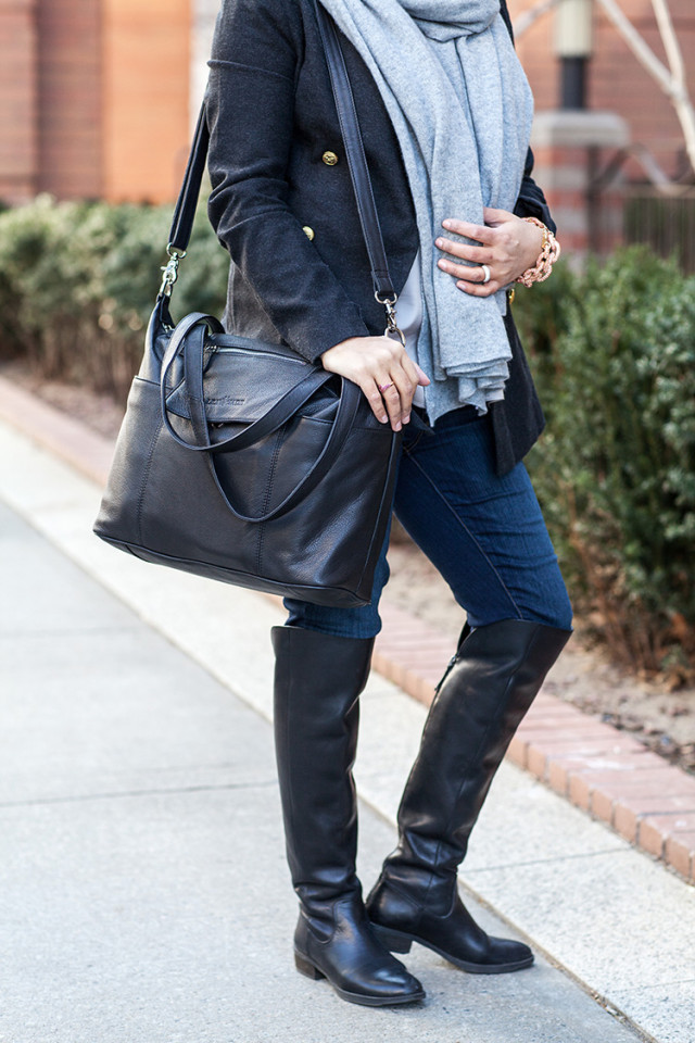 Jetset Gray Messenger