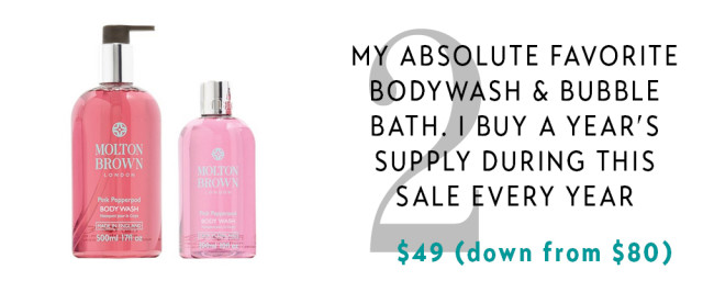 Nordstrom Anniversary Sale Molton Brown Body Wash