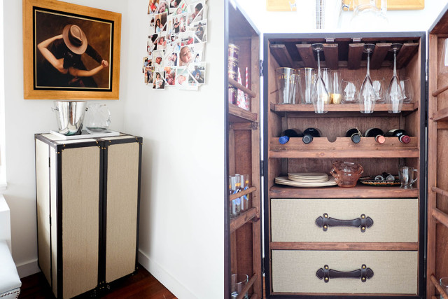 Babyproof Bar Cart