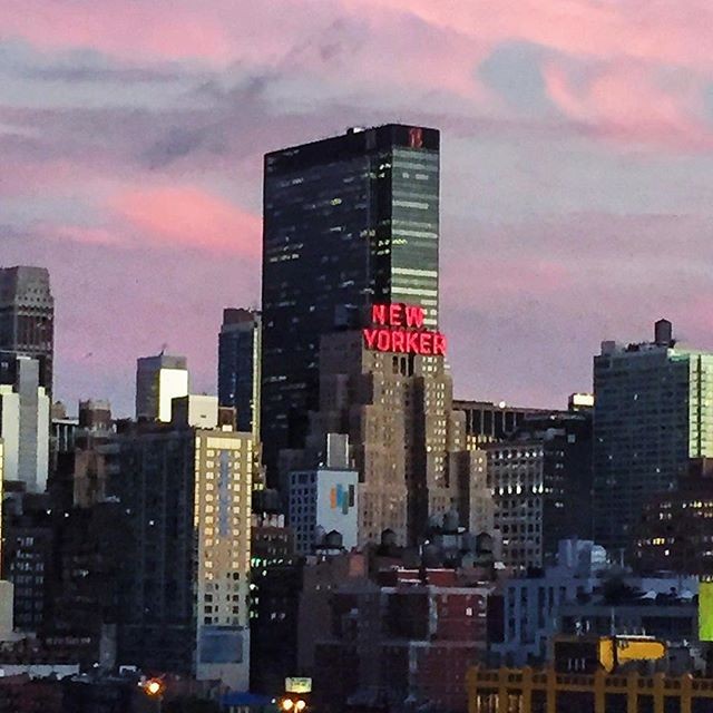 Sunset over NYC