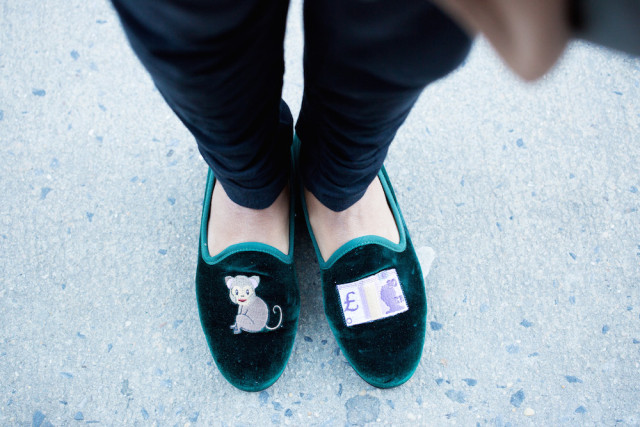 Del Toro Emoji Flats