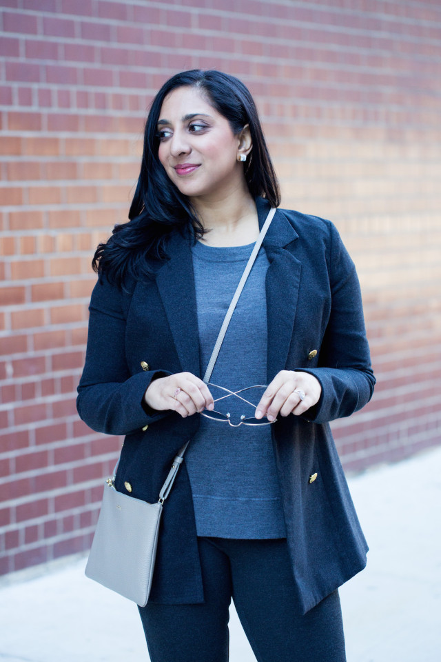 Grey Monochrome Outfit for Work