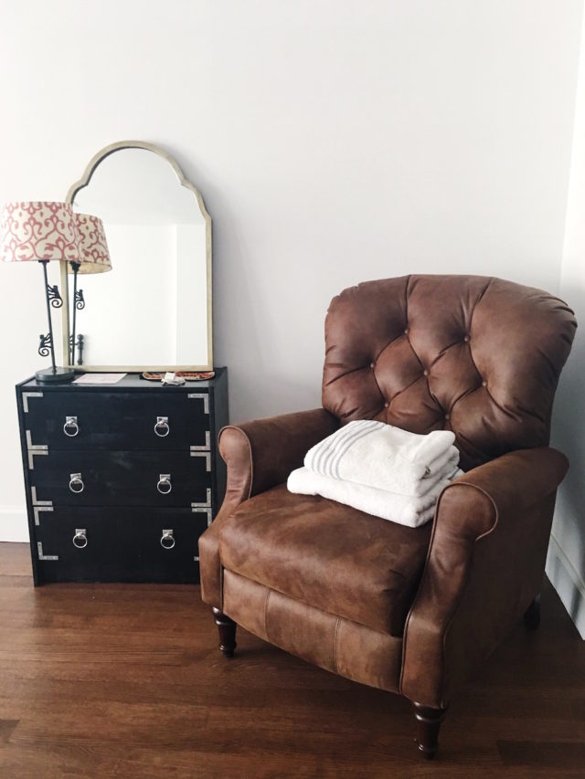 Guest Bedroom Seating Area