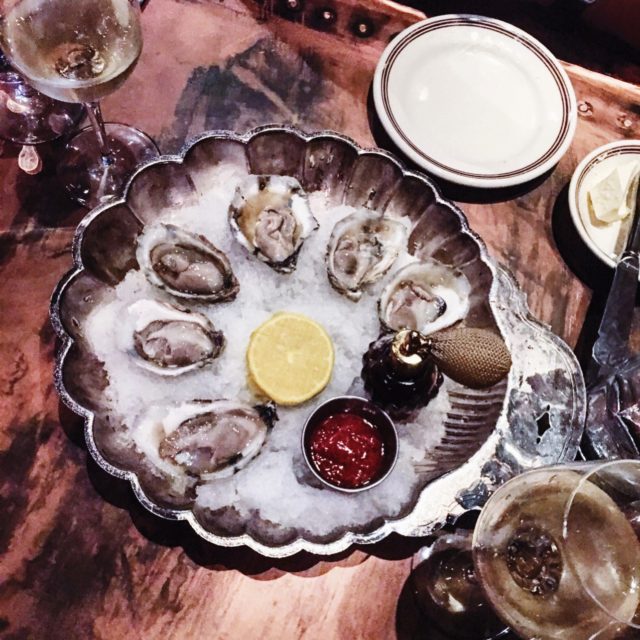 Oyster Presentation At McGrady's Tavern In Charleston