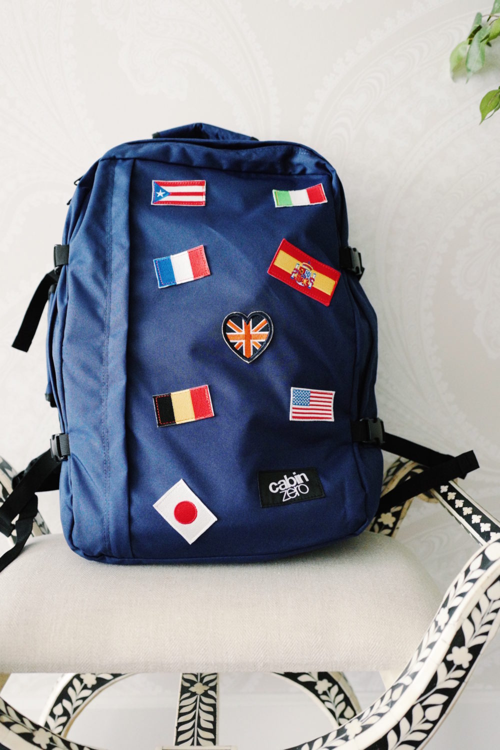 Cabin Zero Navy Flags Backpack