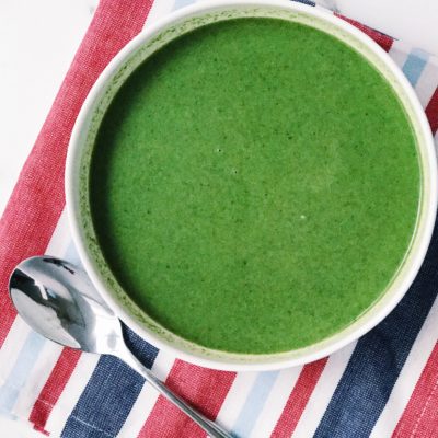 How To Make Chilled Spinach Soup