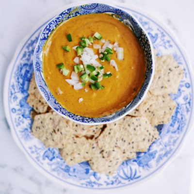 Cashew Butter and Nutritional Yeast Queso