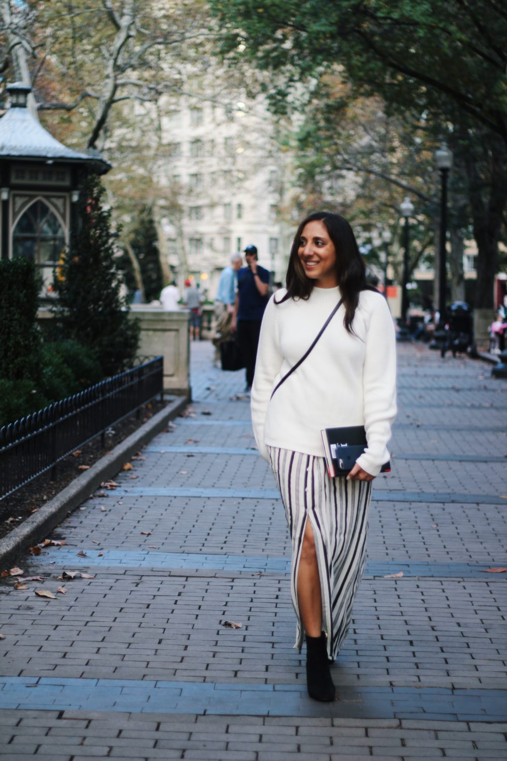 Fisherman's Sweater and Maxi Skirt