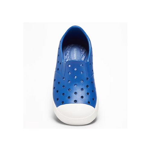 old navy perforated slip ons